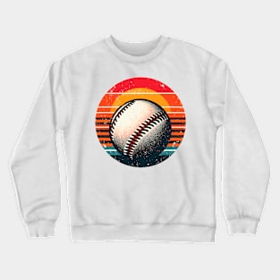 Baseball Ball Crewneck Sweatshirt